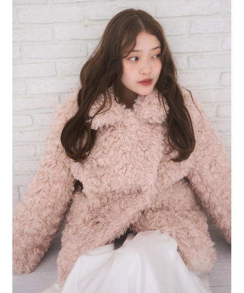 プードルジャケットコート（テーラードジャケット）｜mellowneon