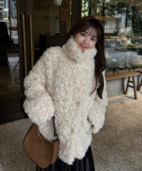 プードルジャケットコート（テーラードジャケット）｜mellowneon