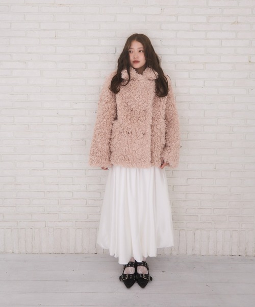 mellowneon（メロウネオン）の「プードルジャケットコート（テーラード