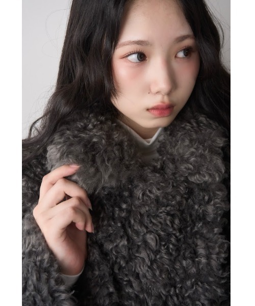 mellowneon（メロウネオン）の「プードルジャケットコート（テーラード