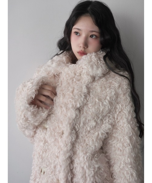 プードルジャケットコート（テーラードジャケット）｜mellowneon