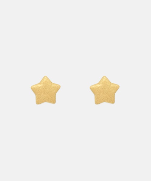 ESTELLE(エステール)の「K10 イエローゴールド スター ピアス ESTELLE/エステール(ピアス(両耳用)・レディース・イエローゴールド・-)」の1枚目の写真