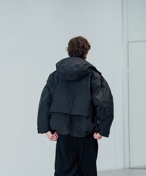 CITY TOKYO（シティトウキョウ）の「【CITY TOKYO/シティートーキョー】TOKYOTEX3ﾚｲﾔｰｵｰﾊﾞｰｻｲｽﾞﾌﾞﾙｿﾞﾝ（ブルゾン・メンズ・ブラック・2/1）」の5枚目の写真