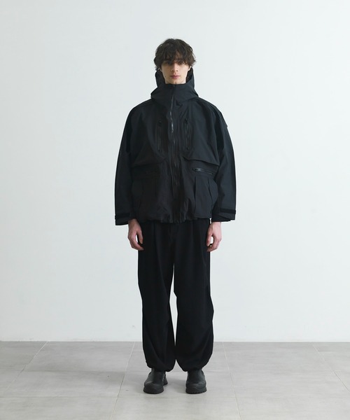 CITY TOKYO（シティトウキョウ）の「【CITY TOKYO/シティートーキョー】TOKYOTEX3ﾚｲﾔｰｵｰﾊﾞｰｻｲｽﾞﾌﾞﾙｿﾞﾝ（ブルゾン・メンズ・ブラック・2/1）」の7枚目の写真