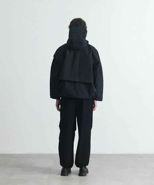 CITY TOKYO（シティトウキョウ）の「【CITY TOKYO/シティートーキョー】TOKYOTEX3ﾚｲﾔｰｵｰﾊﾞｰｻｲｽﾞﾌﾞﾙｿﾞﾝ（ブルゾン・メンズ・ブラック・2/1）」の9枚目の写真