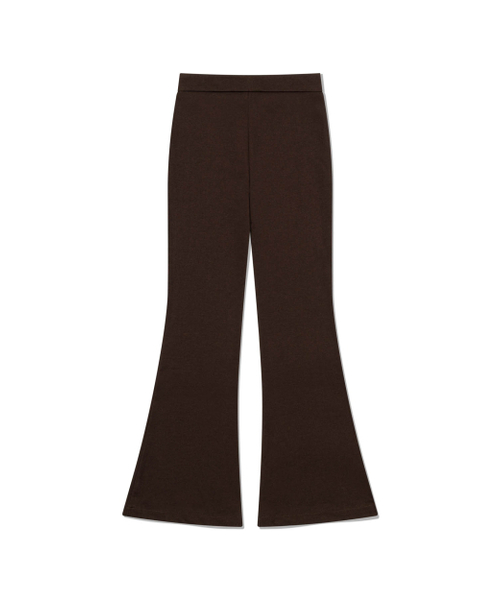 MOAA（モア）の「Hidden Zip Flare Pants (BROWN)（スラックス・レディース・その他・SMALL/MEDIUM）」の3枚目の写真