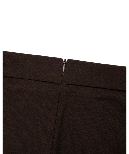 MOAA（モア）の「Hidden Zip Flare Pants (BROWN)（スラックス・レディース・その他・SMALL/MEDIUM）」の4枚目の写真