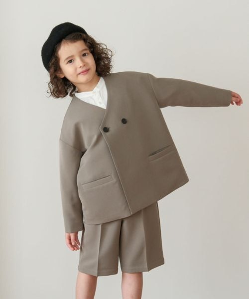 LEPSIM(レプシィム)の「【KIDS】【O.C】BOYSセットアップ 601398(セットアップ・キッズ・カーキブラウン/ネイビー・130/120)」の13枚目の写真