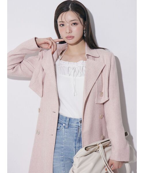 RESEXXY（リゼクシー）の「バストデザインニットトップス（ニット/セーター・レディース・ミント/アイボリー/ブラック・FREE）」の22枚目の写真