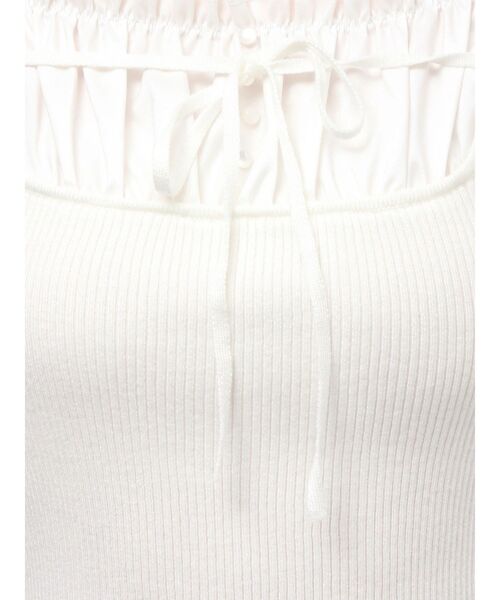 RESEXXY（リゼクシー）の「バストデザインニットトップス（ニット/セーター・レディース・ミント/アイボリー/ブラック・FREE）」の21枚目の写真