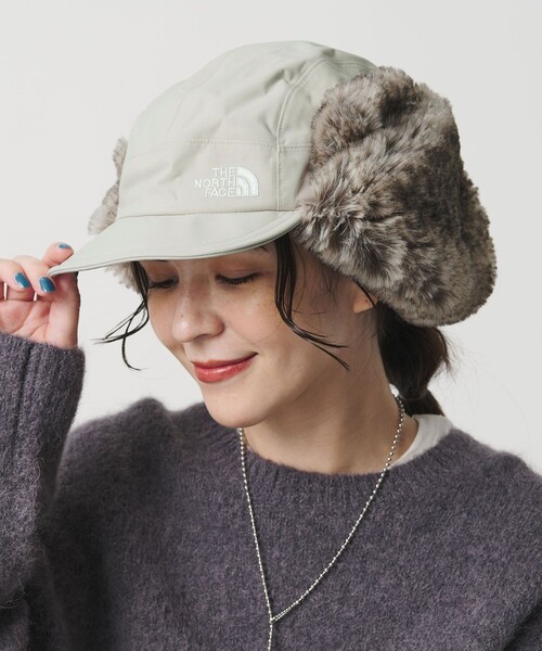 THE NORTH FACE（ザノースフェイス）の「＜THE NORTH FACE＞フロンティア キャップ（キャップ・レディース・オフホワイト/ブラック・M）」の4枚目の写真