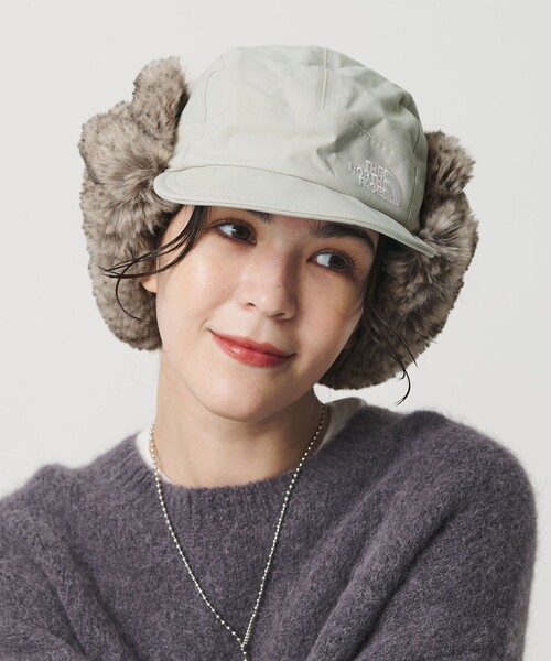 THE NORTH FACE（ザノースフェイス）の「＜THE NORTH FACE＞フロンティア キャップ（キャップ・レディース・オフホワイト/ブラック・M）」の3枚目の写真