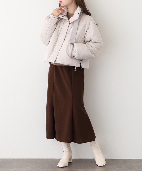 EGLANTINE(エグランティーヌ)の「EGLANTINE ダウンジャケット(ダウンジャケット/コート・レディース・ブラック/グレイッシュベージュ・38)」の11枚目の写真