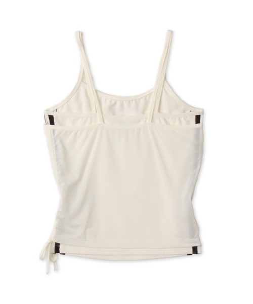 adidas(アディダス)の「adidas DOUBLE LAYERED TANK TOP / アディダス ダブル レイヤード タンクトップ(タンクトップ・レディース・ホワイト・M/S/L)」の9枚目の写真