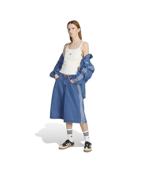 adidas(アディダス)の「adidas DOUBLE LAYERED TANK TOP / アディダス ダブル レイヤード タンクトップ(タンクトップ・レディース・ホワイト・M/S/L)」の10枚目の写真