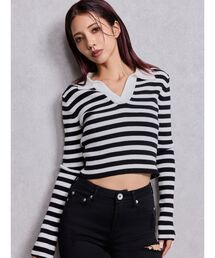 GYDA | POLOニットトップス(ニット/セーター)