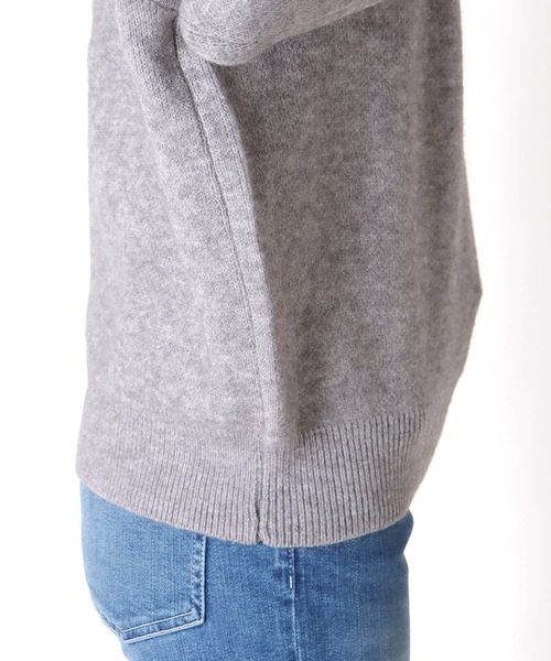 Three Four Time(スリーフォータイム)の「刺繍ロゴニットプルオーバー(ニット/セーター・レディース・グレー・FREE)」の11枚目の写真