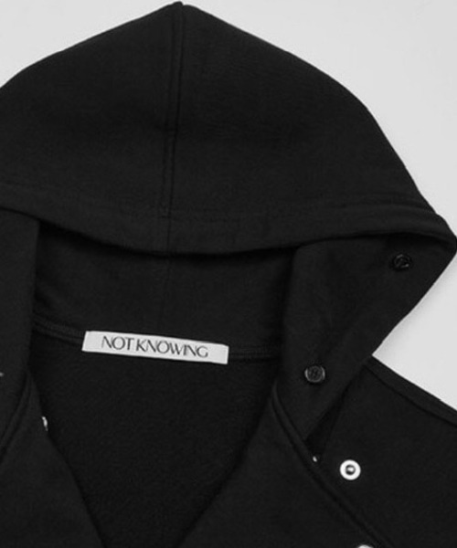 セール】【NOT KNOWING】RIDER FUR HOOD ZIP UP / 【ノットノーイング