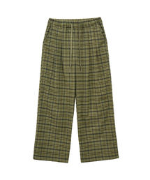 UNKNOWN PLANET（アンノウンプラネット）の「Checked banding pants khaki（その他パンツ）」