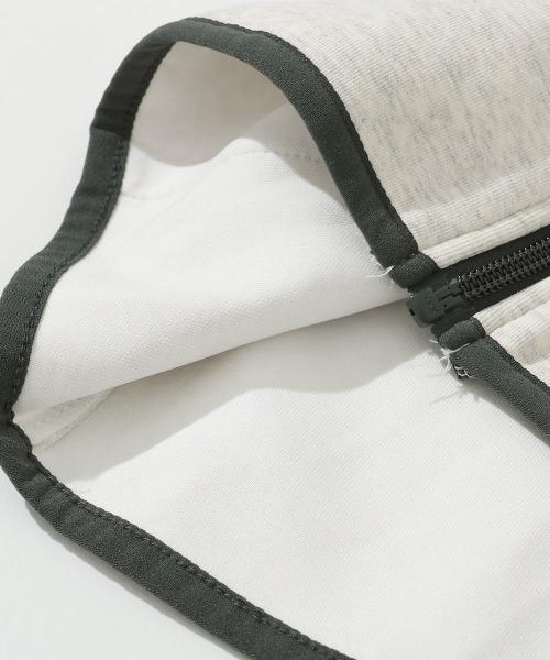 KRIFF MAYER Kid's Collection（クリフメイヤーキッズコレクション）の「【速乾・軽量】軽テックジップパーカー（パーカー・キッズ・サンドベージュ/オートミール/サックスブルー/ブラック・120/130/140/150/160/170）」の17枚目の写真