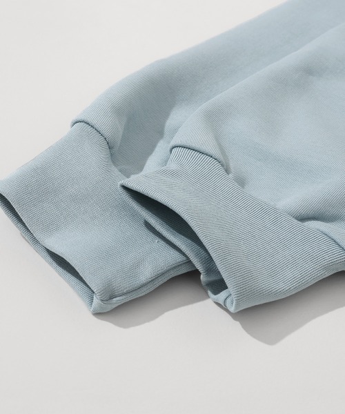 KRIFF MAYER Kid's Collection（クリフメイヤーキッズコレクション）の「【速乾・軽量】軽テックジップパーカー（パーカー・キッズ・サンドベージュ/オートミール/サックスブルー/ブラック・120/130/140/150/160/170）」の13枚目の写真