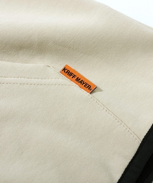 KRIFF MAYER Kid's Collection（クリフメイヤーキッズコレクション）の「【速乾・軽量】軽テックジップパーカー（パーカー・キッズ・サンドベージュ/オートミール/サックスブルー/ブラック・120/130/140/150/160/170）」の11枚目の写真