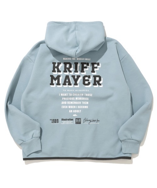 KRIFF MAYER Kid's Collection（クリフメイヤーキッズコレクション）の「【速乾・軽量】軽テックジップパーカー（パーカー・キッズ・サンドベージュ/オートミール/サックスブルー/ブラック・120/130/140/150/160/170）」の20枚目の写真