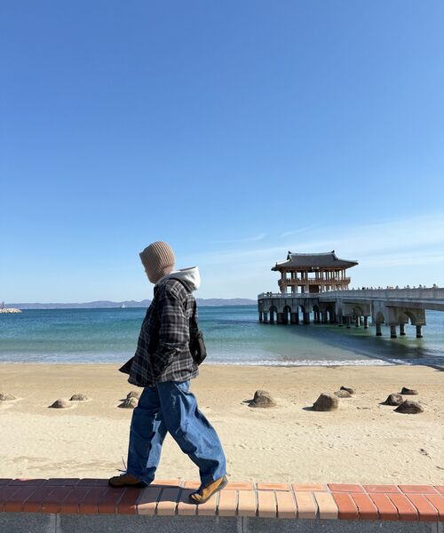 KICHUL(キチョル)の「BALLOON FIT DENIM PANTS (INDIGO BLUE)(デニムパンツ・レディース・その他・LARGE/MEDIUM/SMALL/XX-SMALL/X-SMALL)」の7枚目の写真