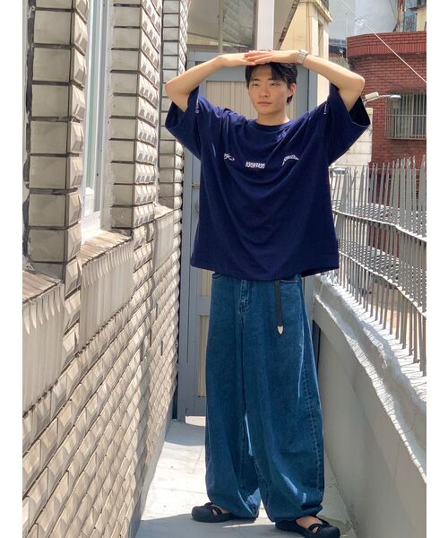KICHUL(キチョル)の「BALLOON FIT DENIM PANTS (INDIGO BLUE)(デニムパンツ・レディース・その他・LARGE/MEDIUM/SMALL/XX-SMALL/X-SMALL)」の11枚目の写真