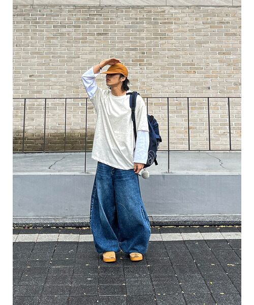 KICHUL(キチョル)の「BALLOON FIT DENIM PANTS (INDIGO BLUE)(デニムパンツ・レディース・その他・LARGE/MEDIUM/SMALL/XX-SMALL/X-SMALL)」の14枚目の写真