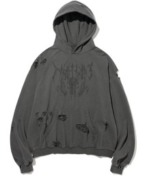 NOT4NERD（ノットフォーナード）の「NOT4NERD/ノットフォーナード/Destroyed Pigment Goat Pullover Hood（パーカー）」