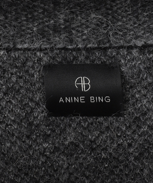 Anine Bing(アニー ビング)の「【ANINE BING/アニン ビン】GRAY LEOPARD CARDIGAN(カーディガン/ボレロ・レディース・チャコールグレー・FREE)」の15枚目の写真