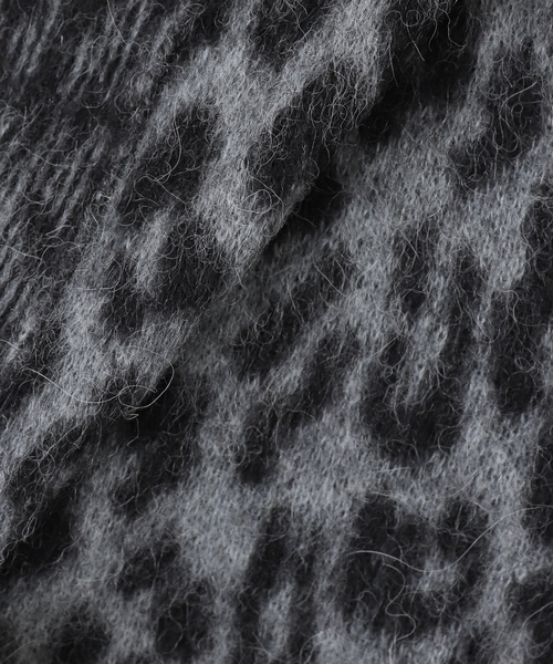Anine Bing(アニー ビング)の「【ANINE BING/アニン ビン】GRAY LEOPARD CARDIGAN(カーディガン/ボレロ・レディース・チャコールグレー・FREE)」の17枚目の写真