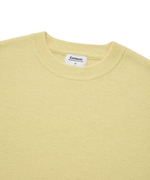 COVERNAT(カバーナット)の「ラムズウールラウンドニットイエロー(ニット/セーター・レディース・その他・MEDIUM/LARGE/SMALL/X-LARGE)」の3枚目の写真