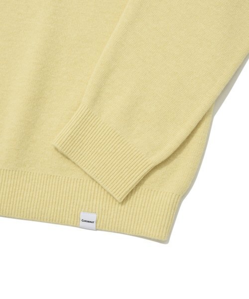 COVERNAT(カバーナット)の「ラムズウールラウンドニットイエロー(ニット/セーター・レディース・その他・MEDIUM/LARGE/SMALL/X-LARGE)」の5枚目の写真