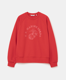 UNIFORM BRIDGE（ユニフォームブリッジ）の「U.S. marine corps sweatshirt red（スウェット）」