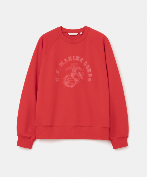 UNIFORM BRIDGE(ユニフォームブリッジ)の「U.S. marine corps sweatshirt red(スウェット・メンズ・その他・MEDIUM/LARGE/X-LARGE/XX-LARGE)」の1枚目の写真