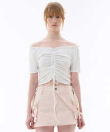 XOXO OFF-SHOULDER / WHITE