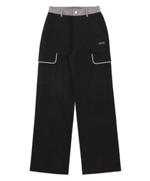 ローレイズポケットパンツ [ブラック]