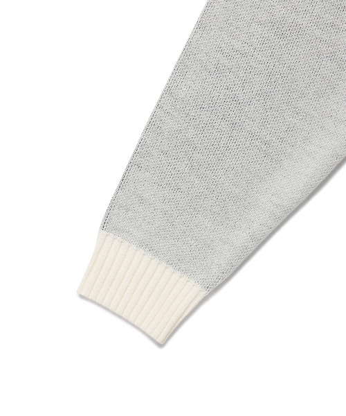 Cavish(カビシ)の「W DUST CLASSIC ROSE KNIT SWEATER IVORY(CV2EFFK605A)(ニット/セーター・レディース・アイボリー・FREE)」の5枚目の写真
