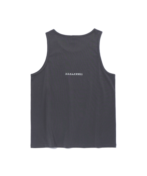 LMN3011(エルエムエヌ3011)の「アイスクリームスリーブレスT-ストーングレー(Tシャツ/カットソー・メンズ・ダークグレー・FREE/LARGE)」の2枚目の写真