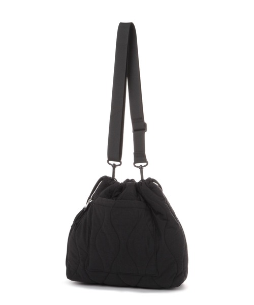 studio CLIP（スタディオクリップ）の「キルト巾着ショルダーバッグ（ショルダーバッグ・レディース・ブラック/アイボリー/ブラウン/ベージュ/グリーン・FREE）」の11枚目の写真