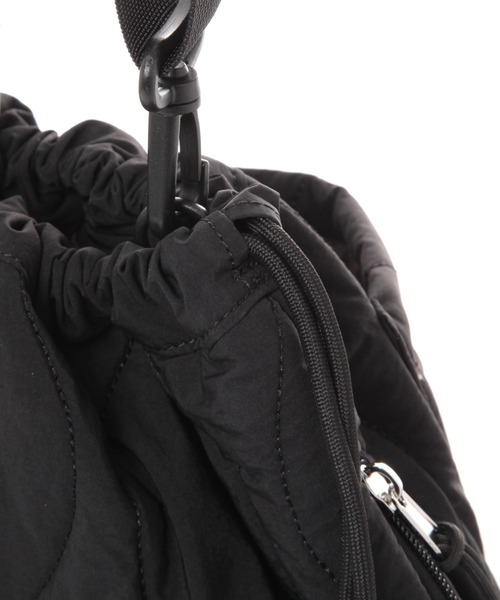 studio CLIP（スタディオクリップ）の「キルト巾着ショルダーバッグ（ショルダーバッグ・レディース・ブラック/アイボリー/ブラウン/ベージュ/グリーン・FREE）」の13枚目の写真