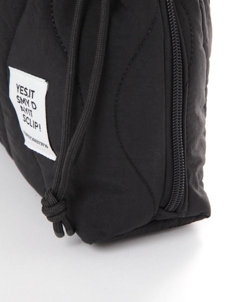 studio CLIP（スタディオクリップ）の「キルト巾着ショルダーバッグ（ショルダーバッグ・レディース・ブラック/アイボリー/ブラウン/ベージュ/グリーン・FREE）」の14枚目の写真