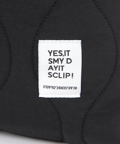 studio CLIP（スタディオクリップ）の「キルト巾着ショルダーバッグ（ショルダーバッグ・レディース・ブラック/アイボリー/ブラウン/ベージュ/グリーン・FREE）」の15枚目の写真