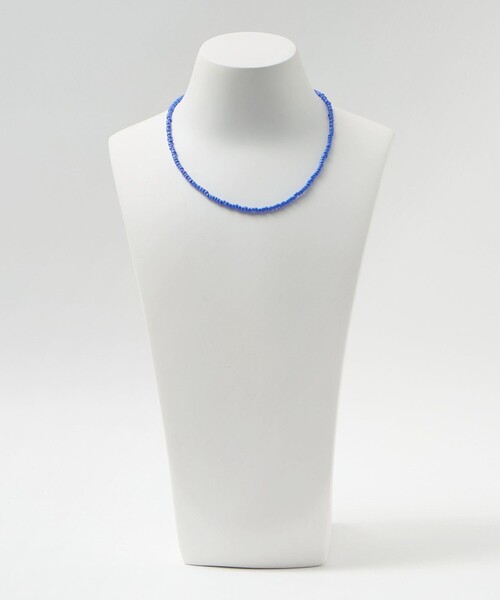EMMEL REFINES（エメルリファインズ）の「＜EMMEL REFINES＞EM ソリッド ビーズ ネックレス（ネックレス・レディース・ブラック/ライラック/ホワイト/ライム/コバルトブルー・FREE）」の10枚目の写真