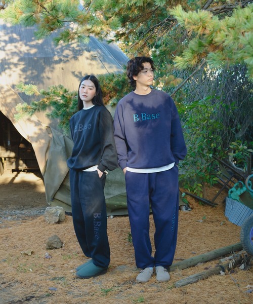 B.Base Fleece Back Sweatshirt / B.Baseフリースバックスウェット