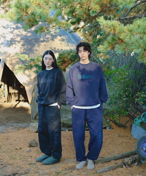 B.Base Fleece Back Sweatshirt / B.Baseフリースバックスウェット
