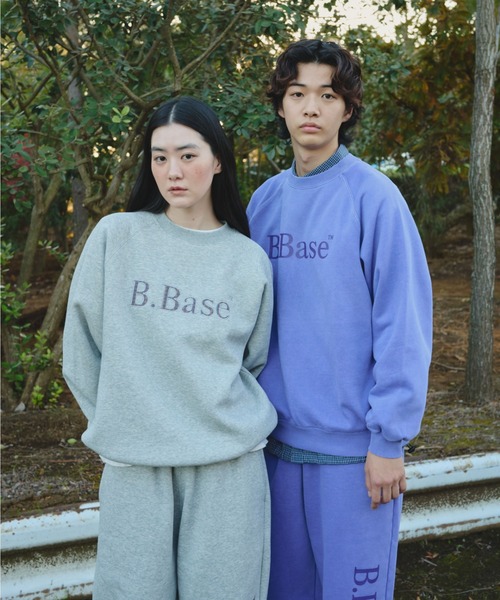 B.Base Fleece Back Sweatshirt / B.Baseフリースバックスウェット