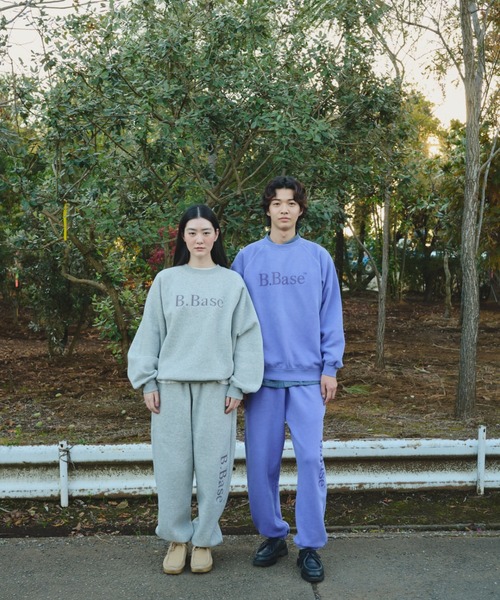 B.Base Fleece Back Sweatshirt / B.Baseフリースバックスウェット